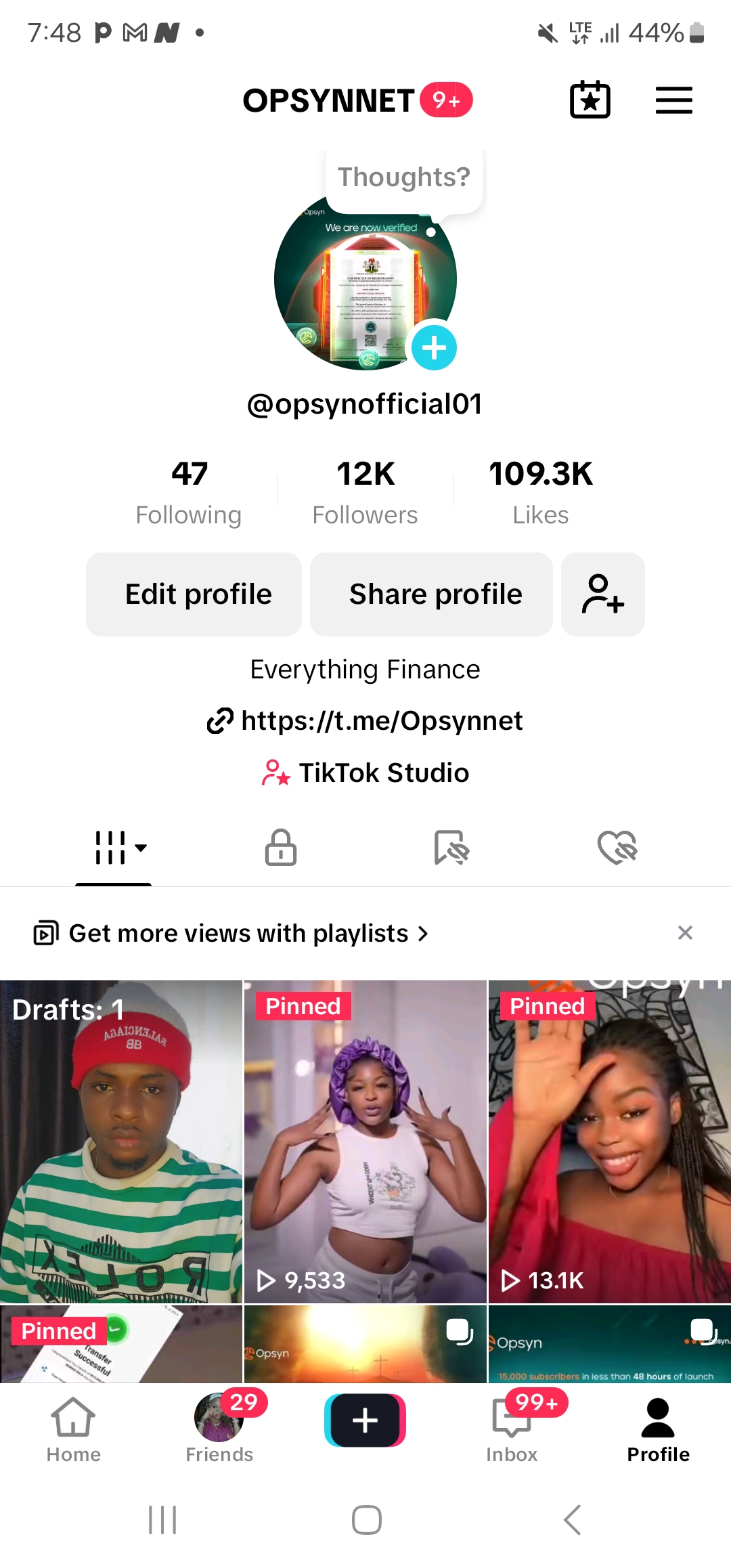 Watch and earn